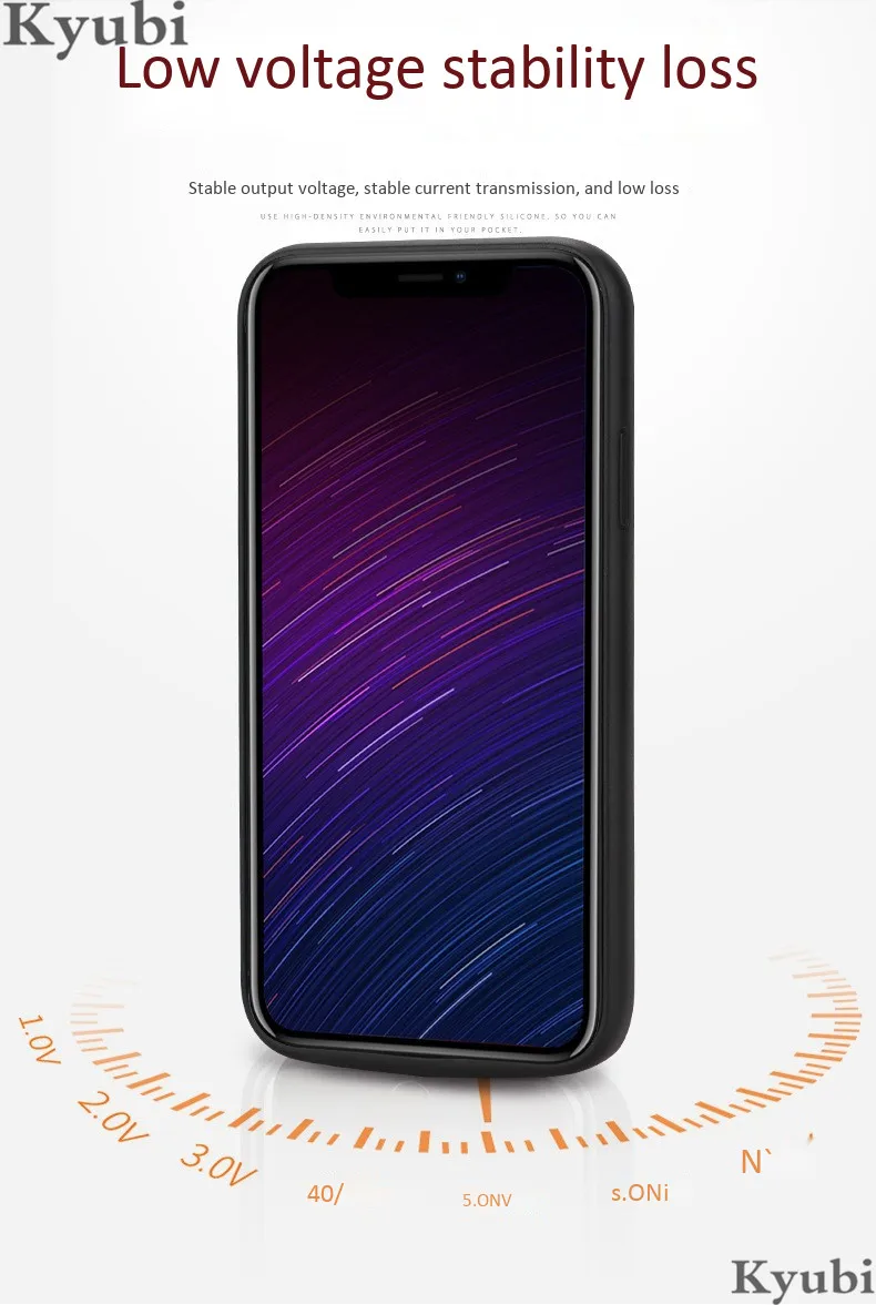 6000 мАч Высокая емкость батарея зарядное устройство чехол для iphone xr xs max внешний портативный беспроводной зарядный чехол для iphone xr xs max