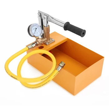 

2.5MPa 0-40KG Water Pressure Tester Manual Hydraulic Water Pressure Test Pipeline Tester Test Pump with Filter