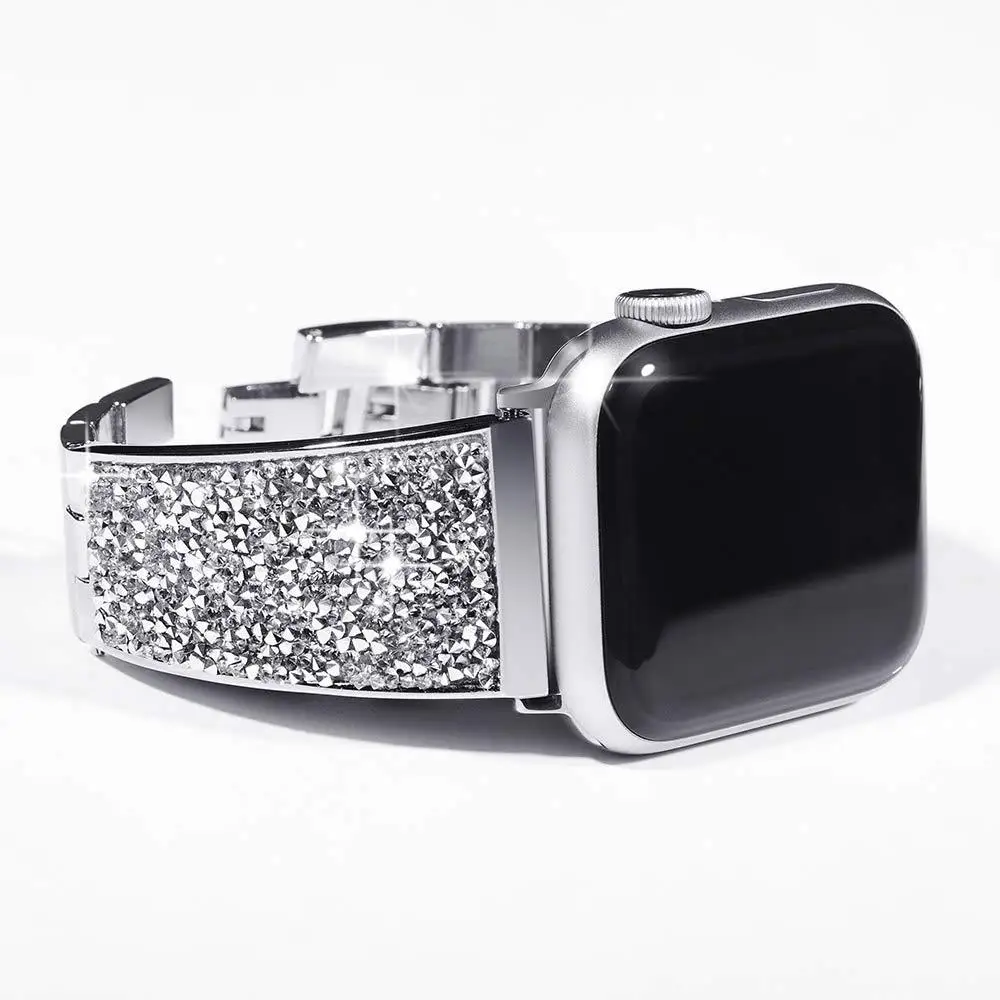 

Bracelet for Apple Watch Strap 42mm 44mm 38mm Straps for Apple Watch 4 3 2 Band for iWatch Band 42mm Bands Stainless Steel Rose