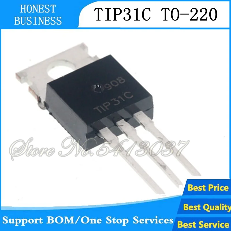 10 шт./лот TIP31 TIP31C Силовые транзисторы NPN Мощность интегрированные rf 220