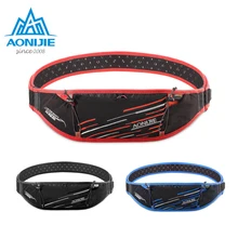 AONIJIE Беговая поясная сумка ремень тонкий гидратационный пакет держатель бутылки воды для Путешествий деньги марафон тренажерный зал тренировки фитнес Фанни ремень