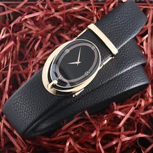 

Belt Luxury Design Men's Genuine Leather Creative Versatile Belt Trousers Belt Leather Accessories Automatic Buckle Buckle Head