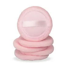 5 штук пуховка для пудры тела буфами на рукавах для макияжа инструмент для рассыпчатая пудра для макияжа Мёд порошок из мягкого и нежного хлопка макияж пуховка для пудры