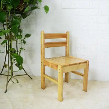 

All Solid Wood Dining Chair Simple Dining Table And Stool Oak Stool Wood Backrest Stool Wood Child Stool Wood Stool