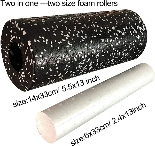 Yoga Roller Massage Balls Set Fitness Lacrosse EPP High Density Exercise Foam Roller Yoga Block Therapy Gym Relaxing Exercise 4