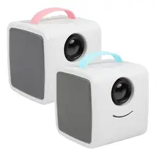 Светодиодный мини-проектор для детей Proyectores De Cine En Casa, обучающий проектор для детей, портативный светодиодный Hd проектор для домашнего кинотеатра