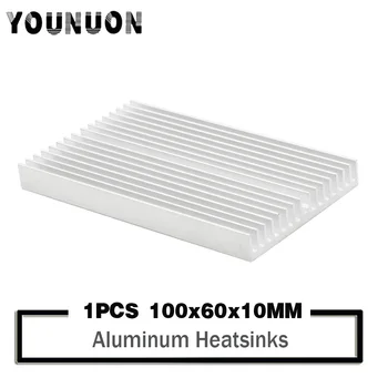 

Heatsink 100x60x10mm Power Amplifier Aluminum Heatsink Heat sink Radiator Module Radiator Special for Cooling