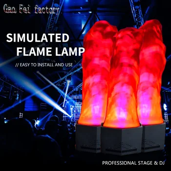 

Flame Electronic Simulation Vertical Bar Decoration Brazier Led Performance