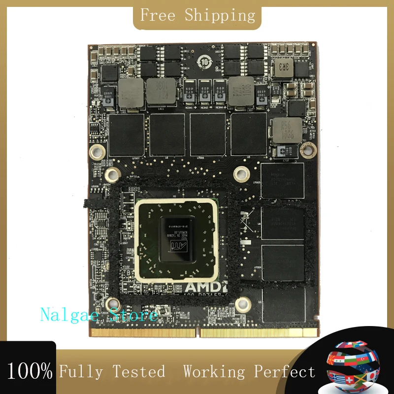 Совершенно новая видеокарта Radeon HD5750 HD5750M GDDR5 1 ГБ 216-0769023 Для iMac 27 дюймов 2010 A1312 100%