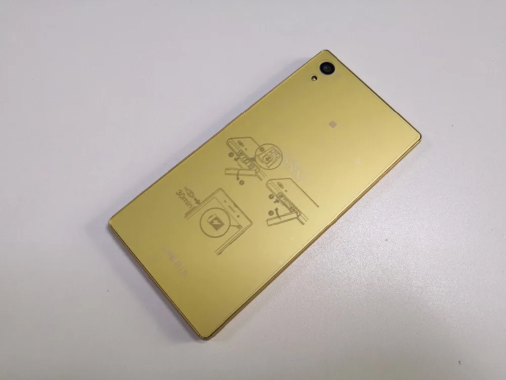 sony Xperia Z5 E6653, четыре ядра, 5,2 дюймов, 3 Гб ОЗУ, 32 Гб ПЗУ, японская версия, 23 МП, 4G, без NFC, разблокированный мобильный телефон