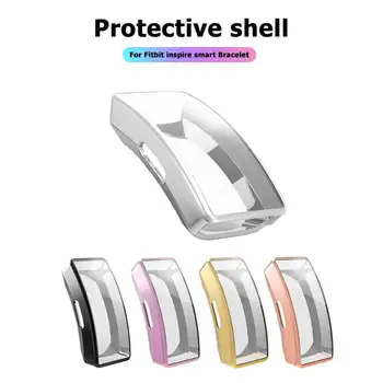 

Plated All-Around Flexible TPU Watch Screen Protector Cover for Fitbit Inspire Elaborate Manufacture Prolonged Durable