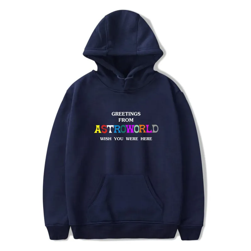 С изображением Трэвиса Скотта ASTROWORLD WISH YOU WAS HERE Hoodies модная толстовка с текстовым принтом в уличном стиле мужской пуловер Толстовка