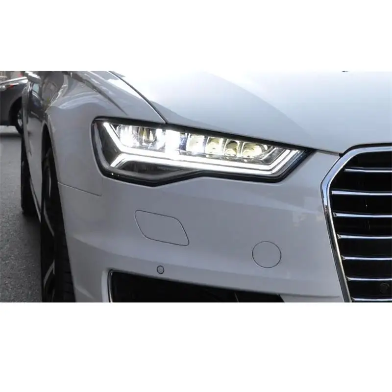 Запчасти для бега, аксессуары для экстерьера Cob Automovil Assessoires, автомобильные Drl светодиодные фары, автомобильные фары в сборе 16 17 для Audi A6L