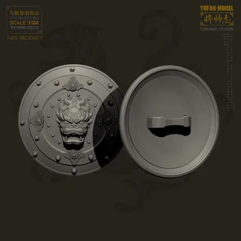 

YUFAN Model 1/24 Resin accessories animal face round shield Model (Without soldiers) YFWW-2037