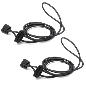 

Elastic Simple Fastening shoelace Shoebands Locks Trainer Runs maraton Sport Black