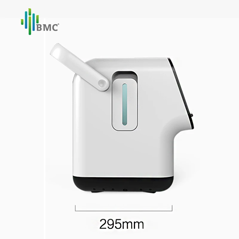 BMC портативный концентратор кислорода мини кислородная машина 1-6 л/мин Регулируемый для сна очиститель воздуха бытовой монитор здоровья