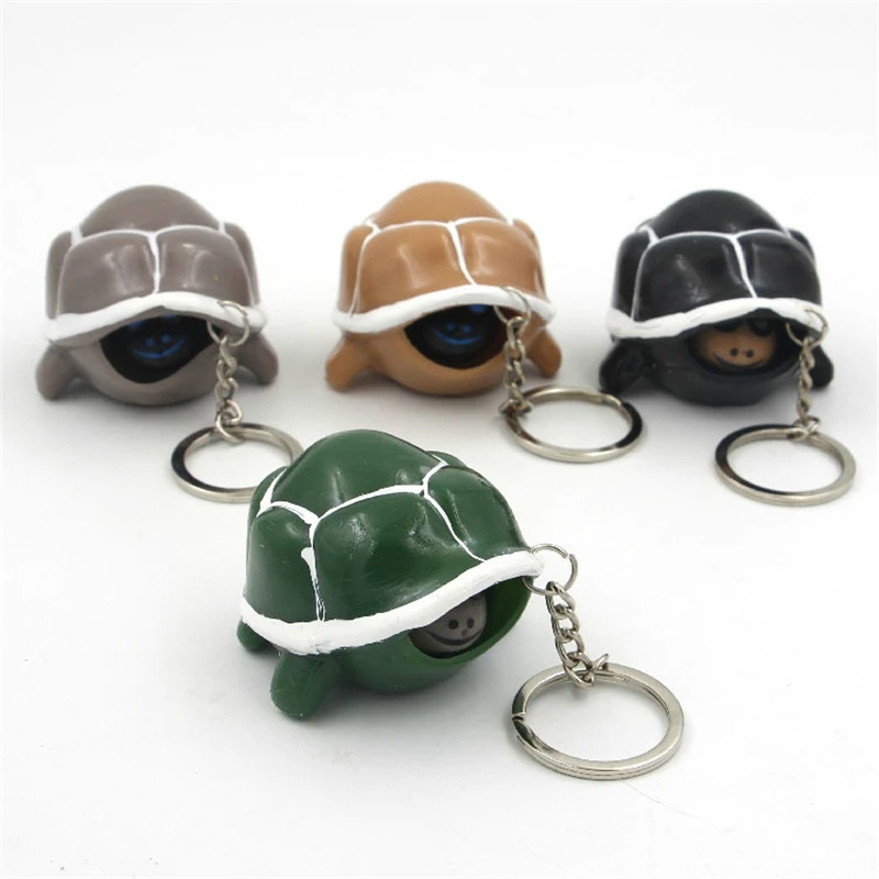 

Creative toy decompression venting turtle pinching compression head turtle key ring pendant