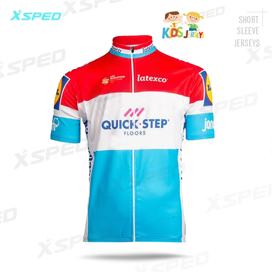 Cycling Jerseys Быстросохнущая детская одежда для велоспорта, профессиональная команда, комплекты Джерси, велосипедный костюм, одежда с коротким рукавом, костюм для триатлона, MTB, Майо, Ropa Ciclismo - Цвет: Cycling Jerseys