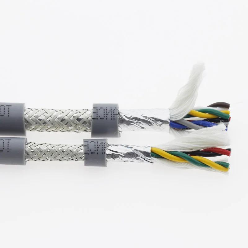 Витая пара экранированный кабель 22AWG 20AWG 18AWG 2 8 сердечников буксирный из ПВХ