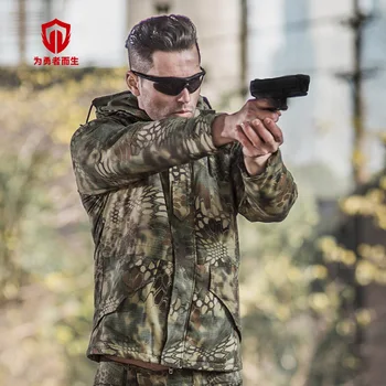 

New Camouflage jacket Windproof men winter coat windbreaker High quality Heated jacket skiwear waterproof Hiking jacket ski suit