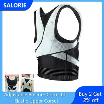 

Unisex Back Shoulder Posture Corrector Orthotic Spine Support Belt Adult Children Posture Correction Corset Lumbar Brace Therapy