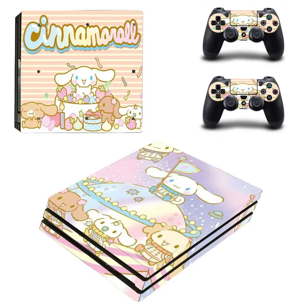 Cinnamoroll лаурель собака PS4 Pro стикер Play станция 4 кожа наклейки для playstation 4 PS4 Pro консоль и контроллер скины