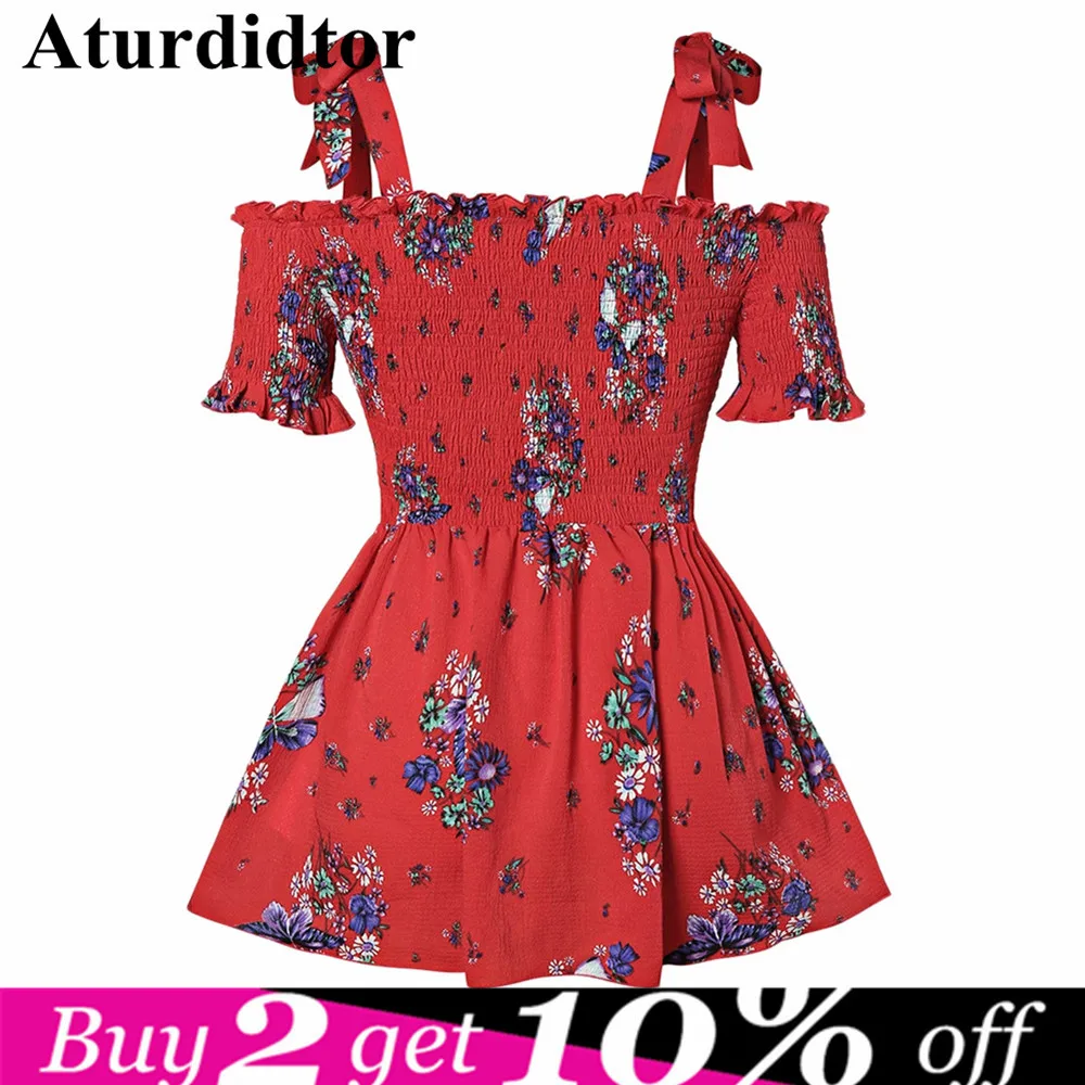 

Lace Panel Plus Size Butterfly Print Blouse