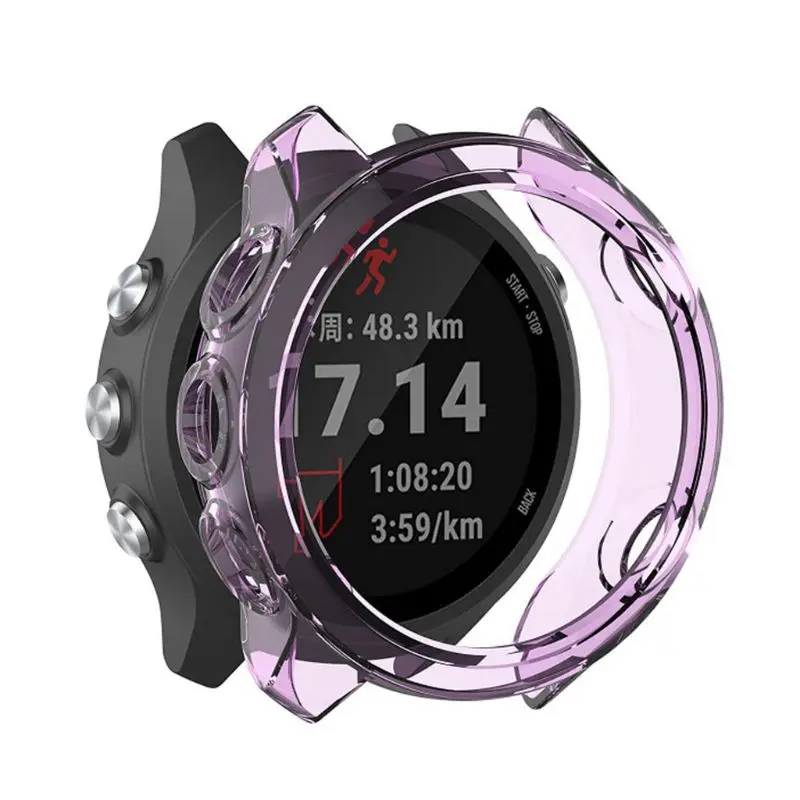 Ультра-тонкий чистый ТПУ чехол для часов защитный чехол для Garmin Fenix 5X Plus/5X Kit