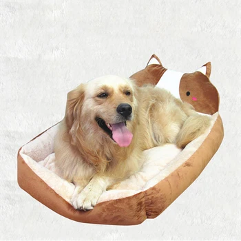 

Dog Bed Mat House Pad Warm Pet cartoon Waterproof House With Kennel For Small Medium Large Dogs Plush Cozy Nest Pet Supplies