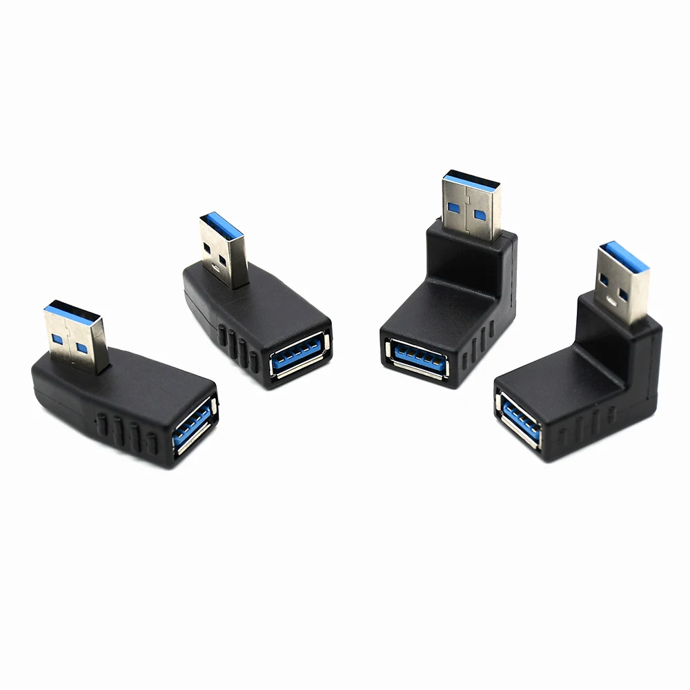 

USB 3.0 male to female extension adapter 90 degree angle