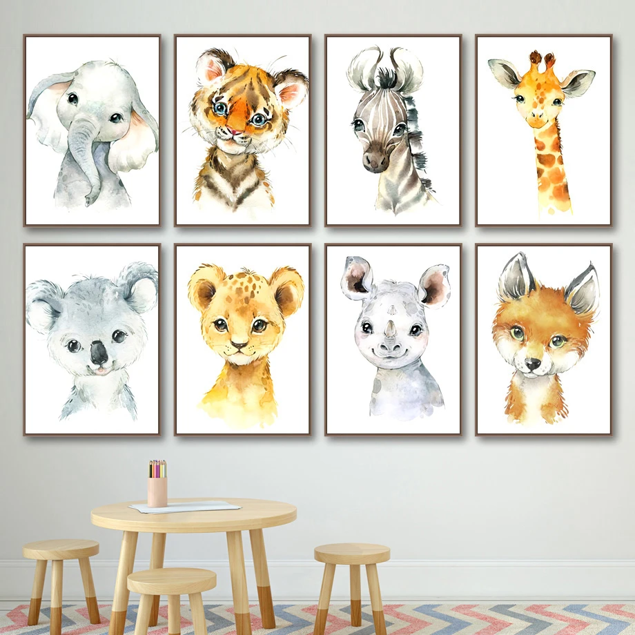 fox nursery wall decor