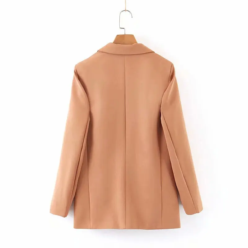 XL/2253yt AliExpress женское платье осень новые продукты Ol коммутирующий однокнопочный повседневный костюм пальто