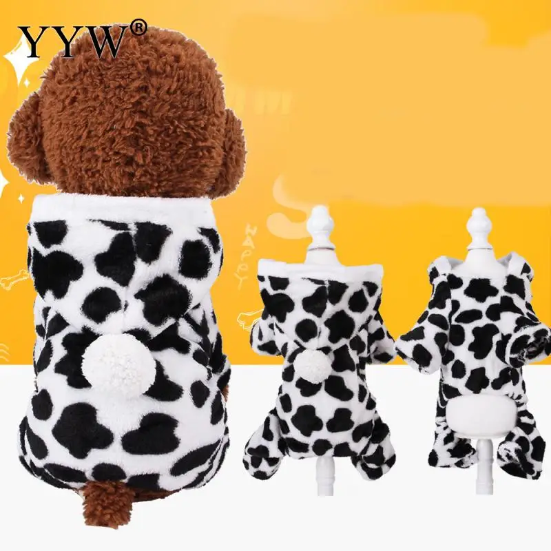 Корова косплей место собака кошка одежда Ropa Perro Чихуахуа питомец продукты для собак флисовая одежда для собак аксессуары для домашних животных, собак
