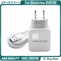 Adaptador de corriente USB Original, cargador para Blackview BV9100 P10000 Pro, enchufe europeo de viaje 5V6A, 8mm, TPYE-C, Cable de datos