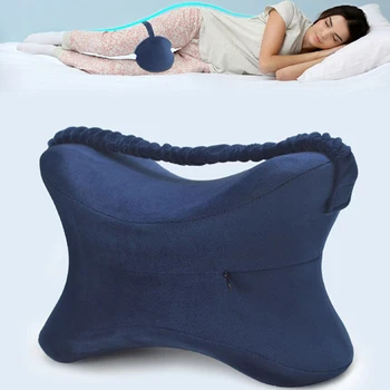 

Butterfly shaped Memory Foam Knee Pillow Leg Cushions Pregnancy pillow Side Sleeper Body Pillows Relief Sciatica Hip Back Pain