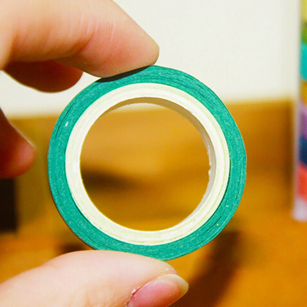 10 шт./компл. Радуга рулон DIY васи клейкая бумажная лента маскирующая самоклеящаяся Лента Скрапбукинг декоративная лента для скрапбукинга