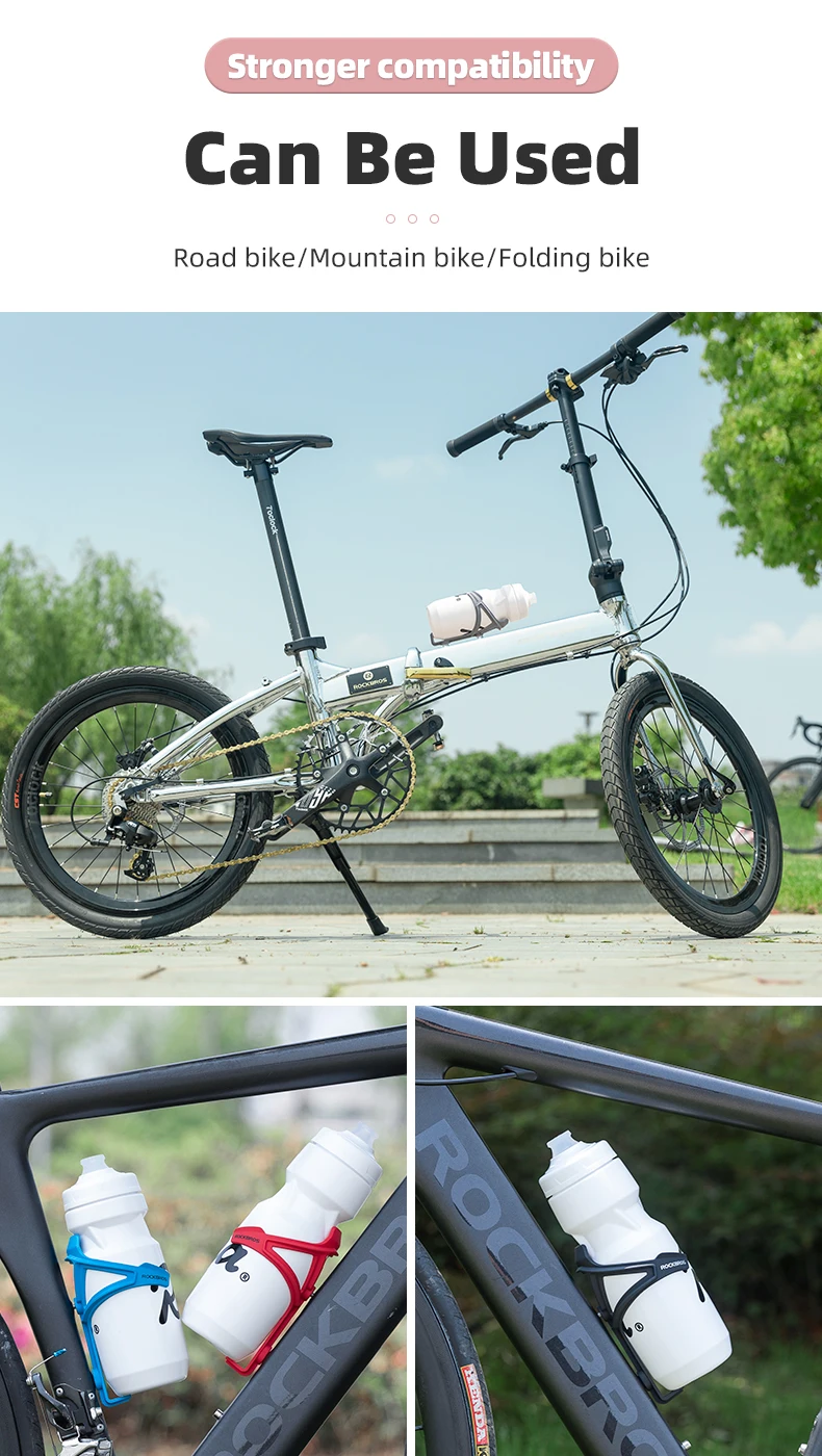 Bicycle Bottle Cage Lightweight Bike Water Bottle Holder Cycling Bottle Bracket