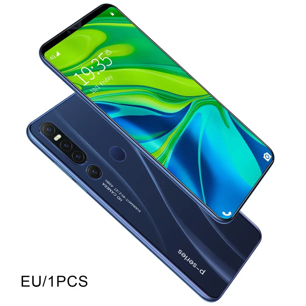 Новый P46 pro смартфон 1 Гб + 8 сотовая связь Android 9 Handphone Core 6 дюймовый мобильный
