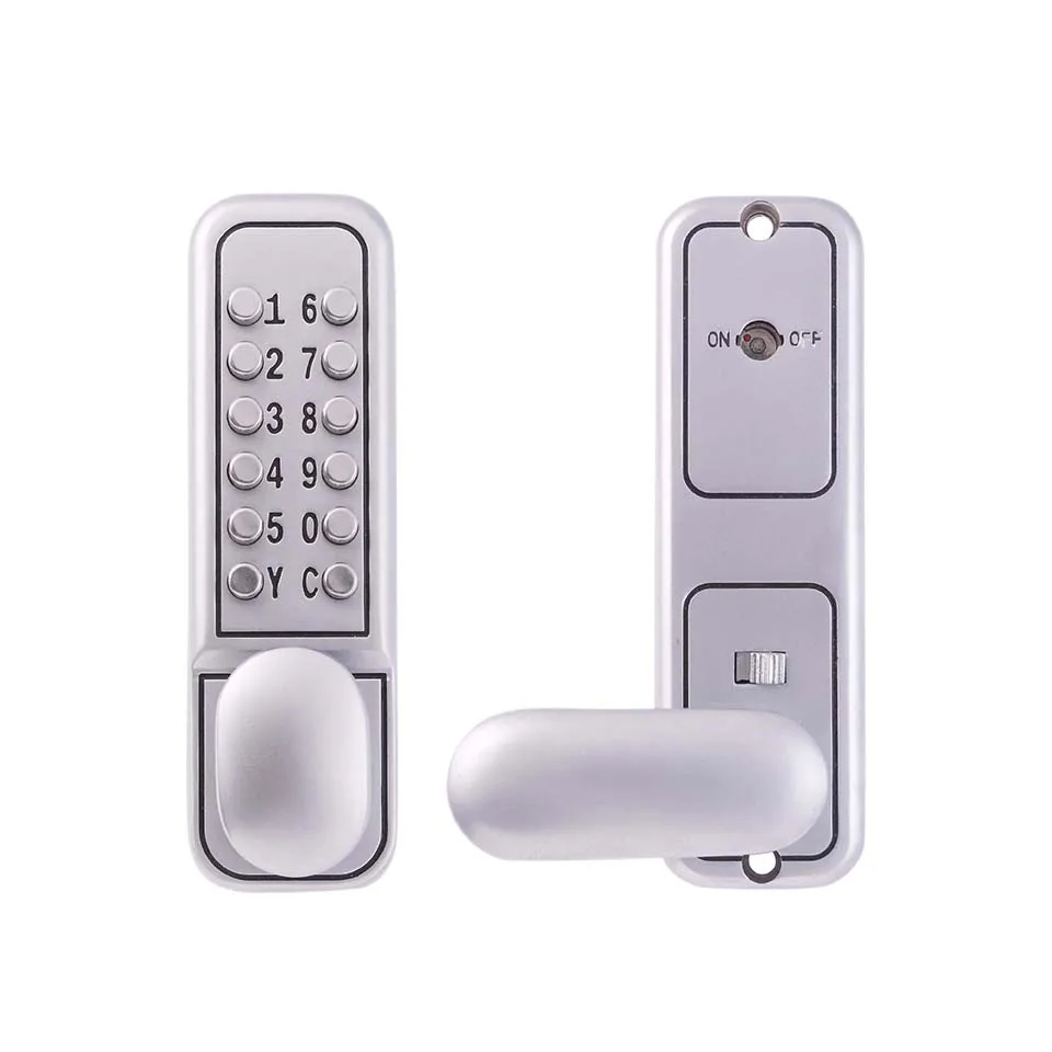 3-го поколения механический цифровой комбинированный кнопочный дверной замок - Цвет: OS600