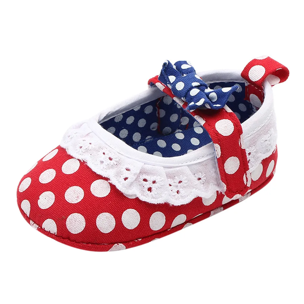 New Born Baby Girl Shoes 1 Year Princess Infant Newborn Toddler Shoes Bowknot Baby Girl Baby Booties First Walkers