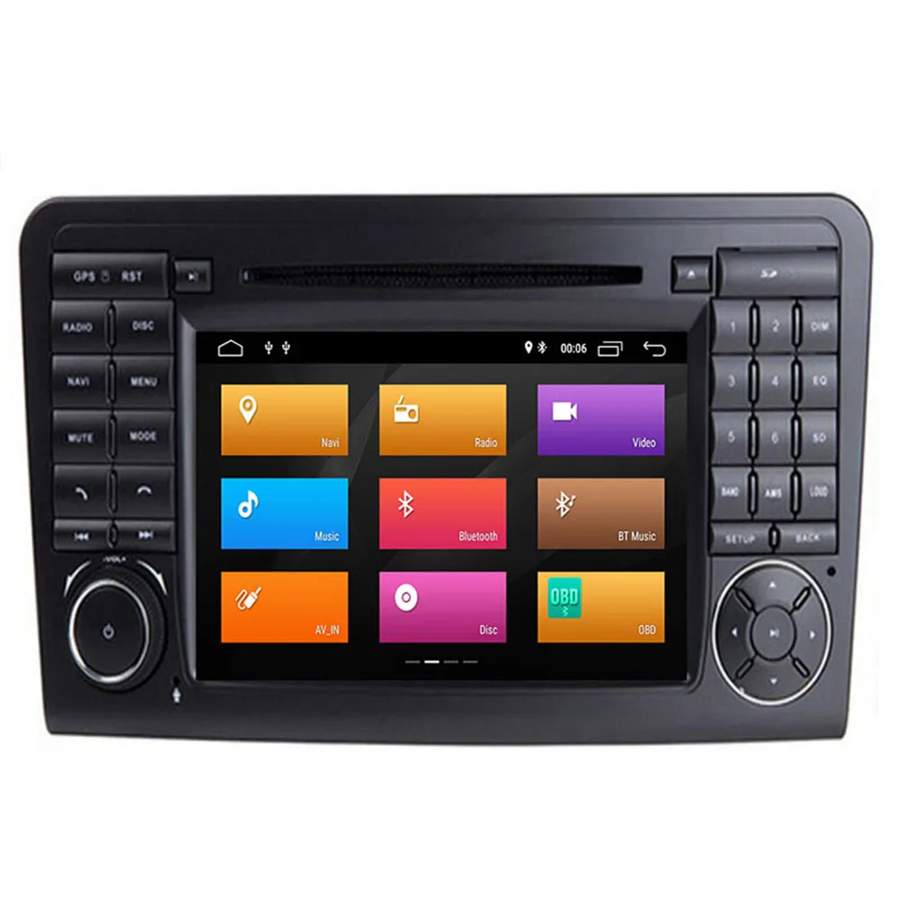 Clearance Android 9.0 8 core 4+64G Car DVD For Mercedes Benz ML Series W164 ML GL android car dvd audio dvr 3