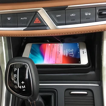 

10W car QI wireless charger for Skoda Octavia A7 Fabia Surper for VW Jetta Polo CC car accessories wireless mobile phone charger