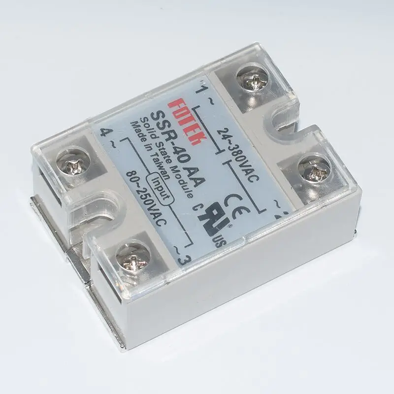 Металлическая основа SSR-40 AA твердотельное пространство внешняя мощность 40 А