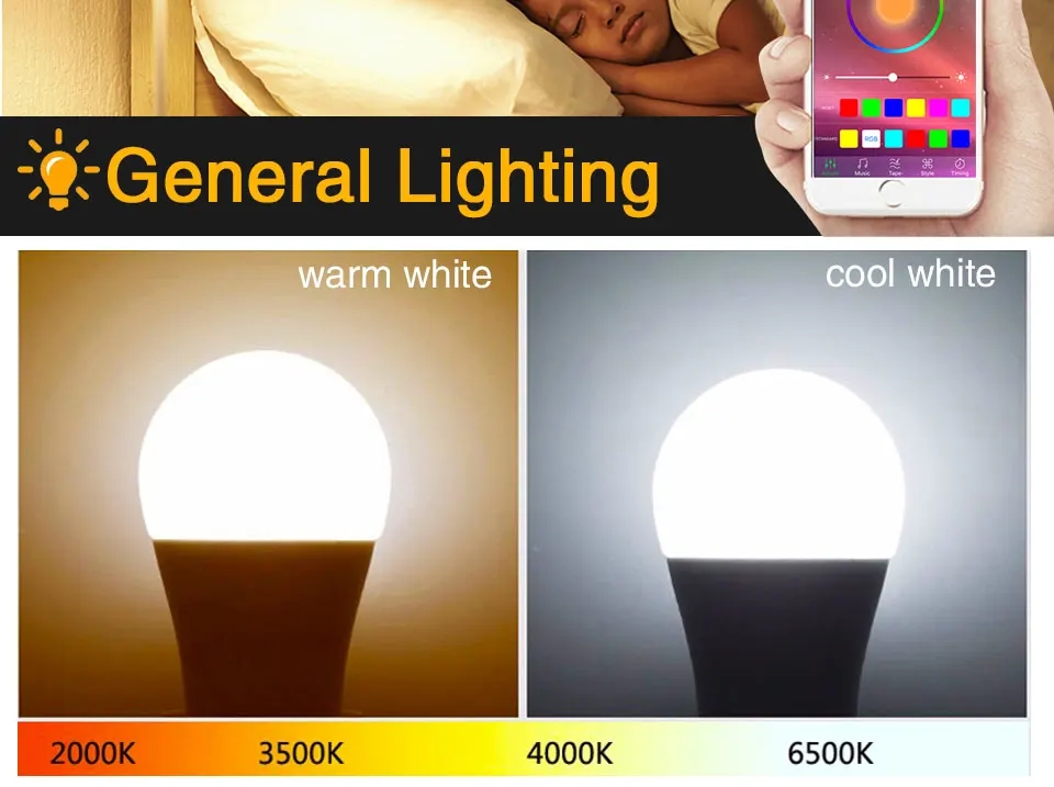 New Wireless Bluetooth Smart Bulb LED 15W RGB Magic Lamp E27 Color Change Light Bulb Smart Home Lighting Compatible IOS Android-2_06