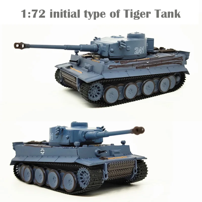 1: 72 Второй мировой войны начальный Тип Tiger Tank коллекция коробка с окошком для демонстрации модели