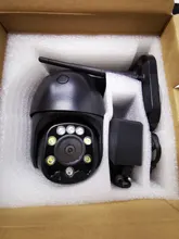 5MP cámara PTZ con Wifi al aire libre 5X Zoom óptico 1080P cámara IP de seguridad CCTV vigilancia de H.265 P2P ONVIF Audio velocidad Domo Cámara