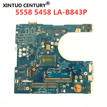

For DELL Inspiron 5458 5558 5758 Laptop motherboard Core 3825U HDMI Mainboard AAL10 LA-B843P CN-04RYMR SR24B CPU