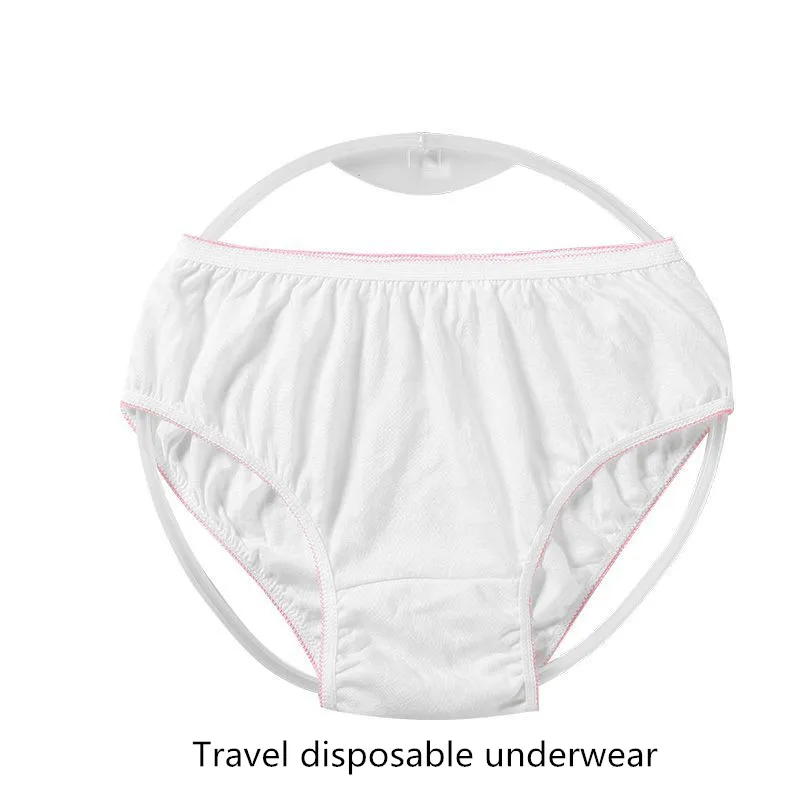 travel cotton Underwear 4 Pcs Free Wash Cotton One Time Use Sterilized  Maternity Women Disposable Briefs - AliExpress