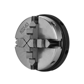 

4 Jaw Mini Durable Steel Multifunction Machine Accessories Self Centering Home Wood Lathe Chuck Power Tools Compact Easy Install