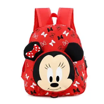 

2020 new backpack anti-lost children baby school bag cute cartoon Mickey children backpack kindergarten bear school bag mochila